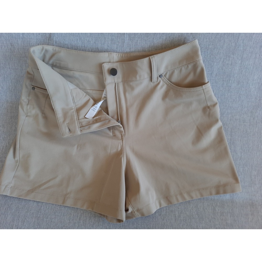 Lululemon Men's 29 Performance Stretch ABC Short Recycled Active Yoga brown